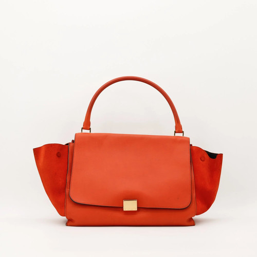 Trapèze orange celine - le,