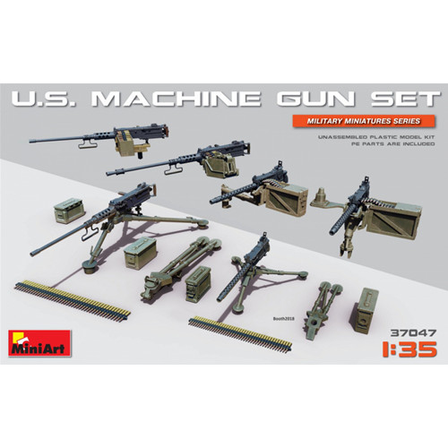 Machine gun set kit - set, 1:35