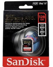 Scheda di memoria SDXC SanDisk Extreme PRO 128 GB 300 MB/s UHS-II V90