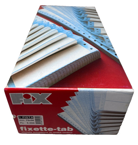 Etichette adesive 72x36 modulo - etichette,