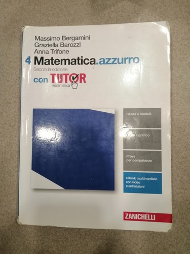 Matematica azzurro vol - azzurro, 4