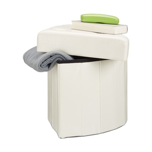 Pouf angolo sgabello - pouf,