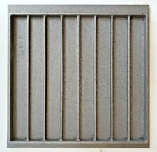 PIASTRA POSTERIORE FOCOLARE STUFE A LEGNA WEKOS cod.PPGS/2 x PARISIENNE,ALSACE..