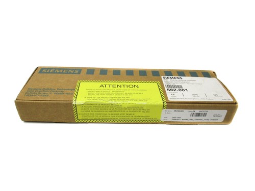 Siemens 562 001 rev - 562-001, nsfs