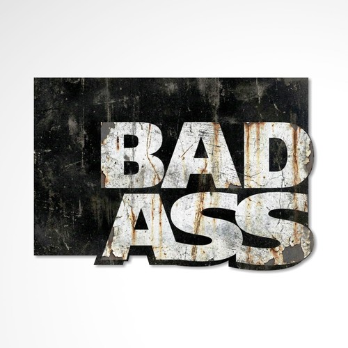 Adesivo bad ass - look, usato
