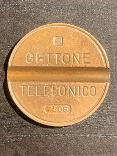 Gettone telefonico 7805 - telefonico, ipm