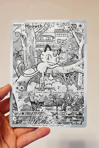 Carta meowth pfl 106 - meowth, pfl-106