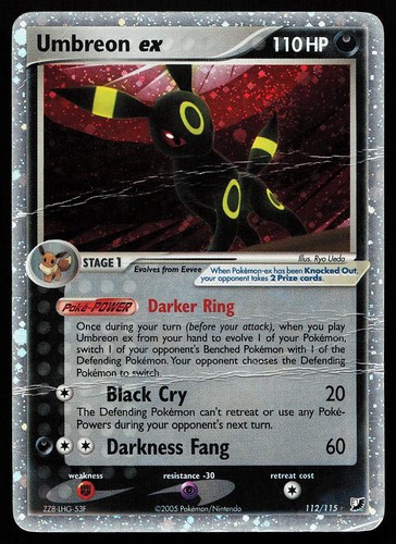 Carta pokemon umbreon - carta,