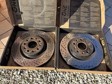 Coppia Dischi Freno Camaro Baffati E Forati