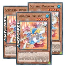 3x SCUDIERO PINGUINO • (Penguin Squire) • Comune • BODE IT024 • 1Ed • YUGIOH!