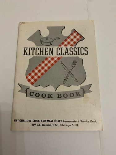 Libretto ricette vintage