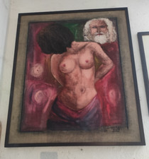 Quadro vintage nudo - vintage, di