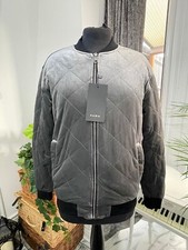 bomber uomo zara argento