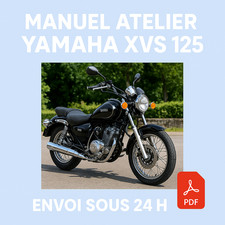 Manuel Atelier Yamaha XVS 125