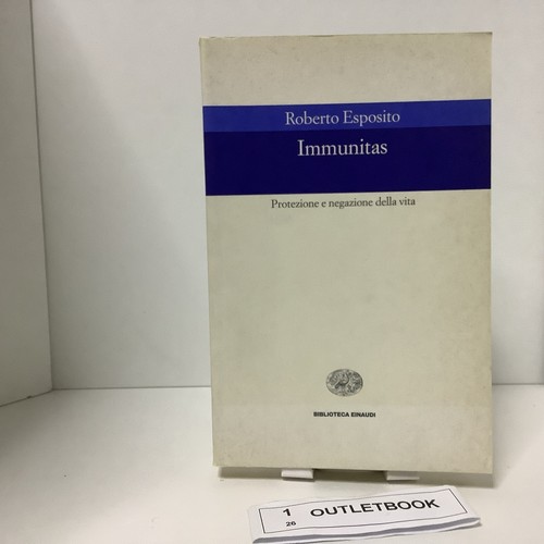 Roberto esposito immunitas - roberto,