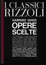 Gasparo Gozzi Opere scelte