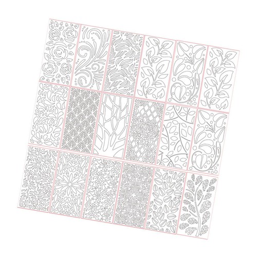 Stencil pezzi per - 18,