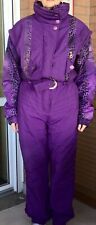 Tuta da sci donna, colore viola, taglia 46, ottime condizioni