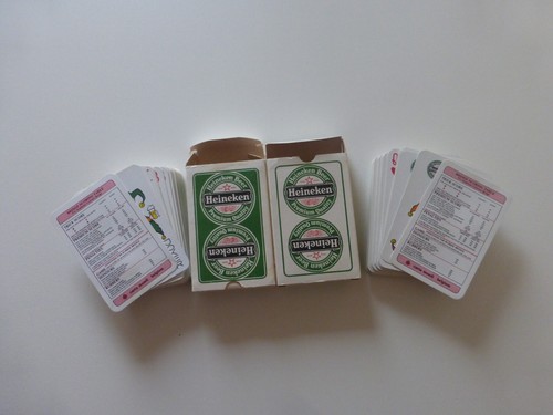 Carte gioco heineken 2 - carte,