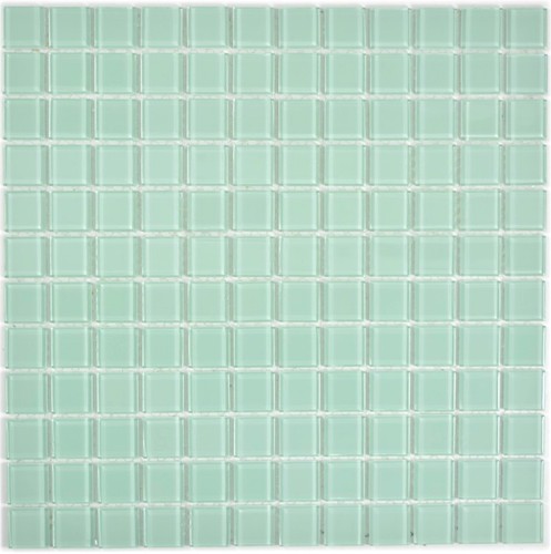 Mosaico verde chiaro specchio - mosaico,
