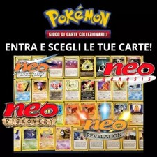 LOTTO CARTE POKEMON NEO
