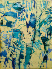 FRANGI GIOVANNI - Heliconia Paradise, 2016 - Olio su tela