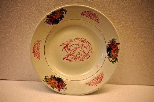 Vintage smaltati piastra - vintage,