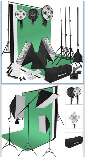 Set fotografico nuovo mai - set,