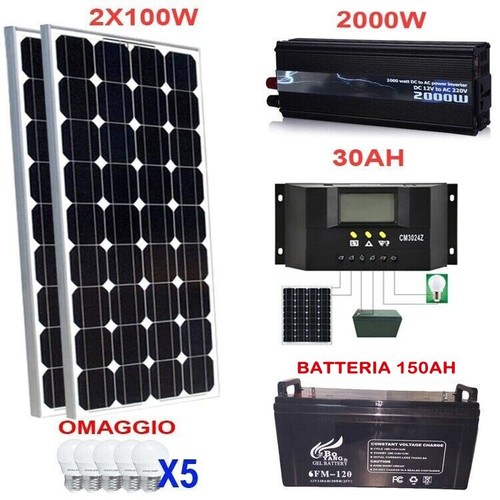 Kit fotovoltaico pwm - fotovoltaico,
