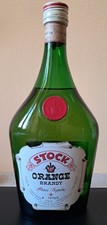 Vecchia bottiglia stock orange - bottiglia,