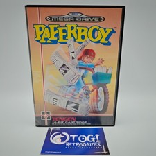PAPER BOY SEGA MEGA DRIVE MD PAL EUR CIB COMPLETO