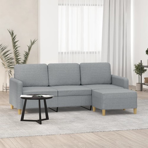 Seater sofa with - sofa, footstool