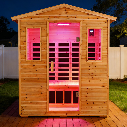 Outdoor sauna far infrared - outdoor,