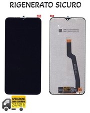 DISPLAY LCD PER SAMSUNG GALAXY A10 SM A105 F FN DS ORIGINALE RIGENERATO