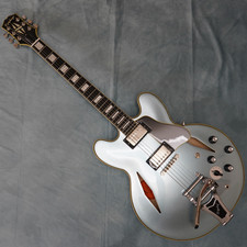 Epiphone Shinichi Ubukata ES-355 Custom Bigsby ver.02 Pelham Blu