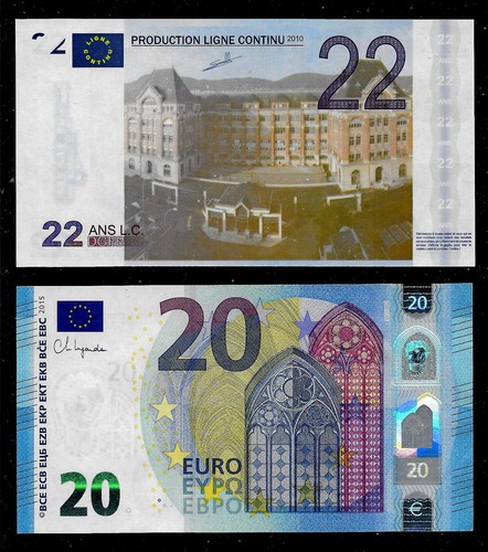 Banconota prova ligne - banconota, di