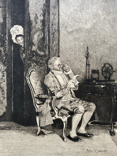 Indiscrete gravure eau - gravure, forte