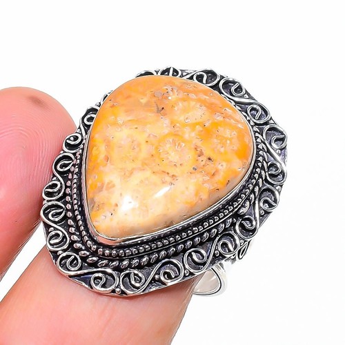 Anello pietra preziosa - , corallo