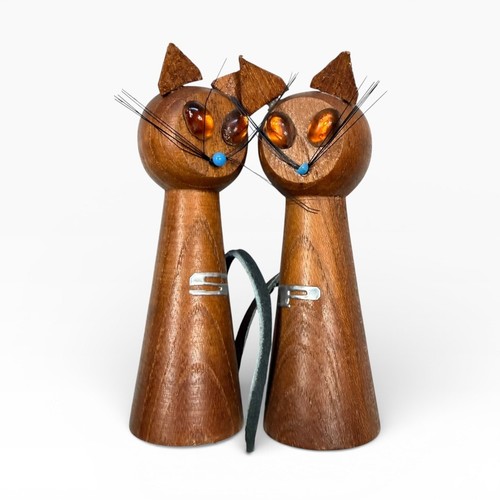Set gattini vintage mcm - mcm, legno