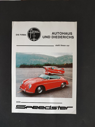 Apal speedster porsche - porsche, 356