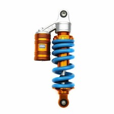 HMParts ATV Quad Dirt Bike Pit Bike Ammortizzatore 270 mm Blu