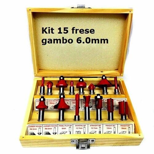 Set frese legno - set,