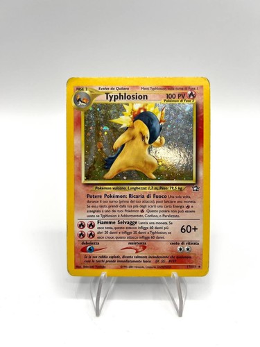 Carta pokemon typhlosion - pokemon,