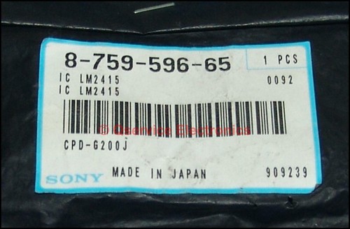 Monitor sony 759 596 - 8-759-596-65, ic