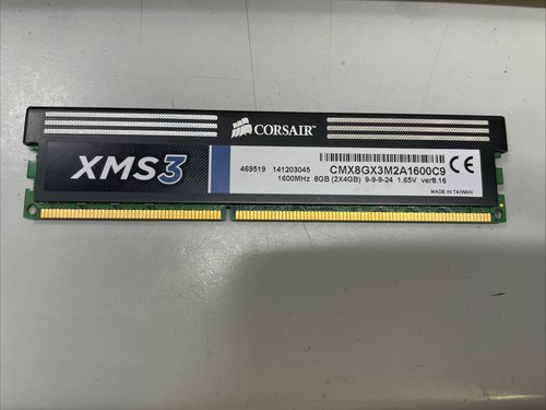 Corsair xms3 cmx8gx3m2a1600c9 - corsair,