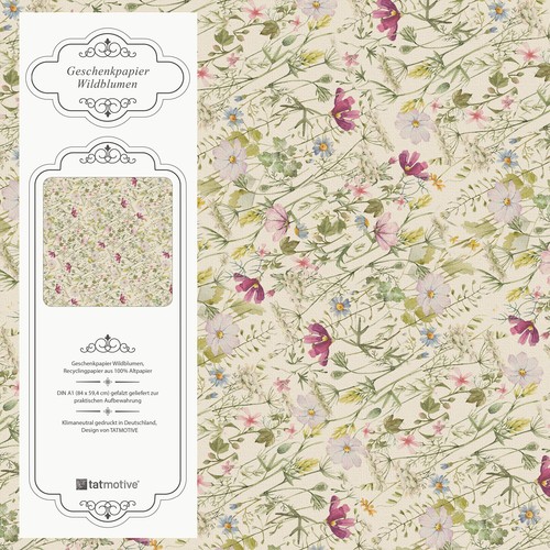 Fiori campo carta - di, campo,