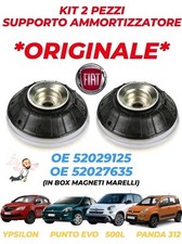 KIT 2 PEZZI SUPPORTI AMMORTIZZATORI 500L PUNTO PANDA ORGINALE FIAT 52027635 