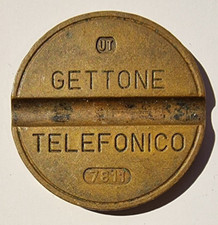 GETTONE TELEFONICO U.T. - 7811 -  UT Urmet Costruzioni Elettrotelefoniche