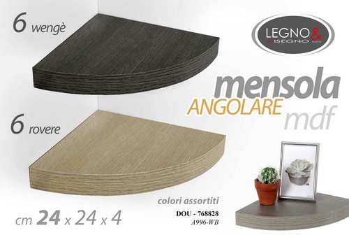 Mensola angolare parete - mensola,