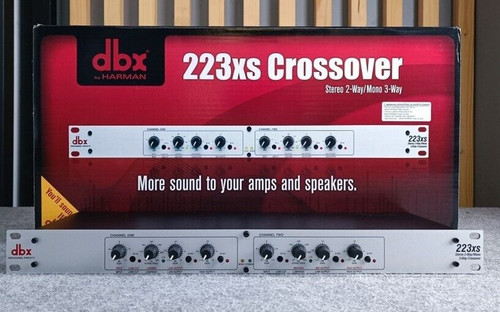 Dbx 223xs cavi xlr crossover - cavi,